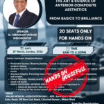 Dr. Niranjan Vatkar : THE ART & SCIENCE OF ANTERIOR COMPOSITE AESTHETICS
