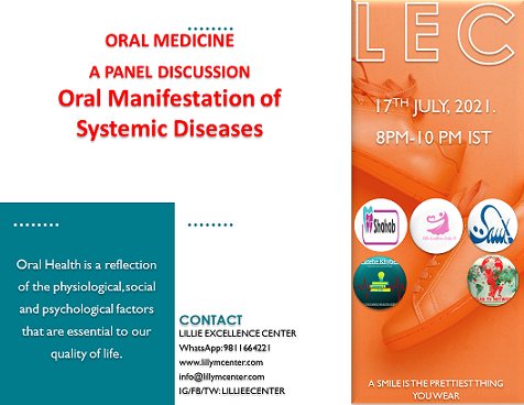 A Panel Discussion – Oral manifestation of Systemic Diseases – MRONJ