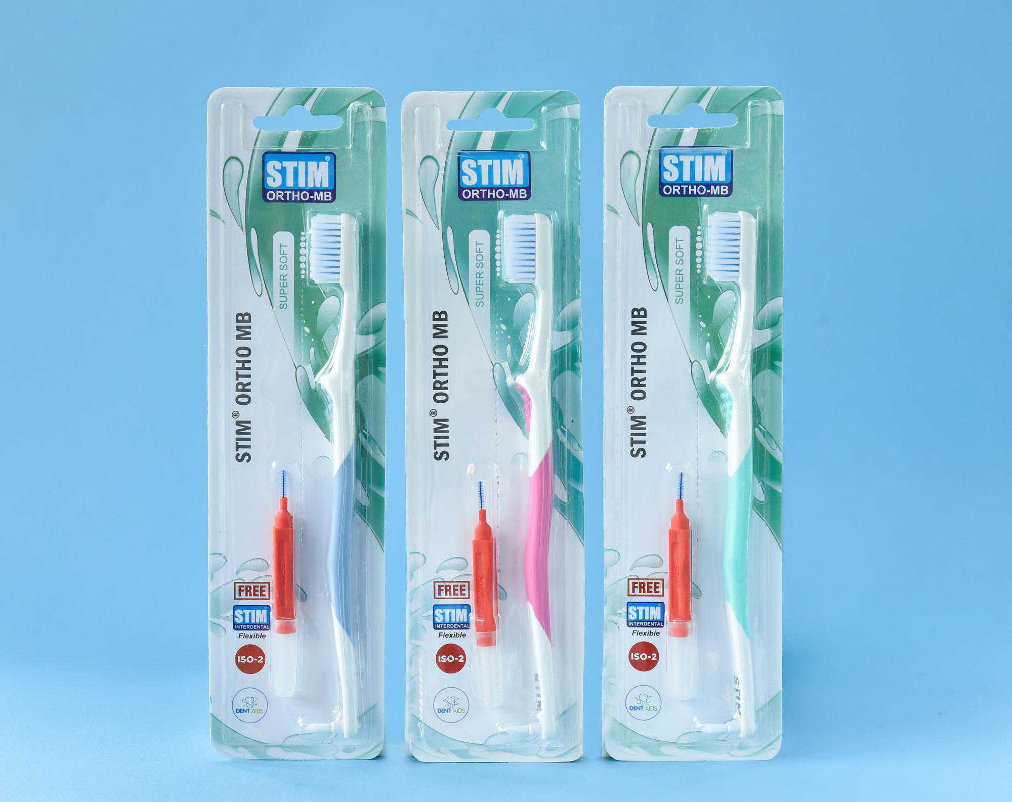 STIM Ortho MB – Orthodontic Toothbrush