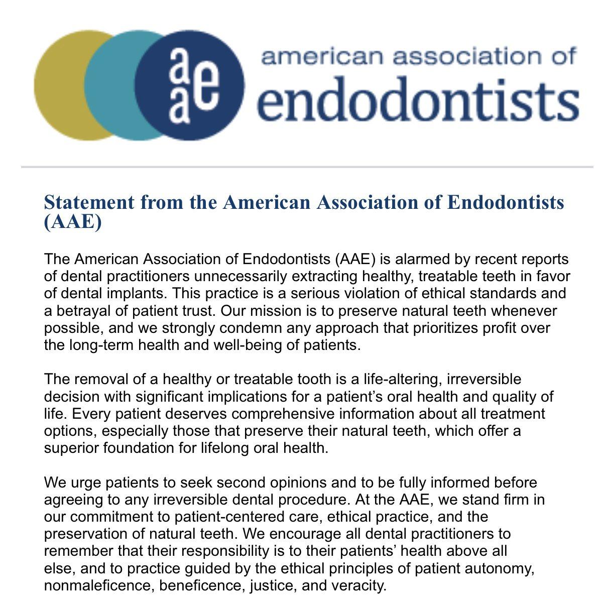 American association of endodontists