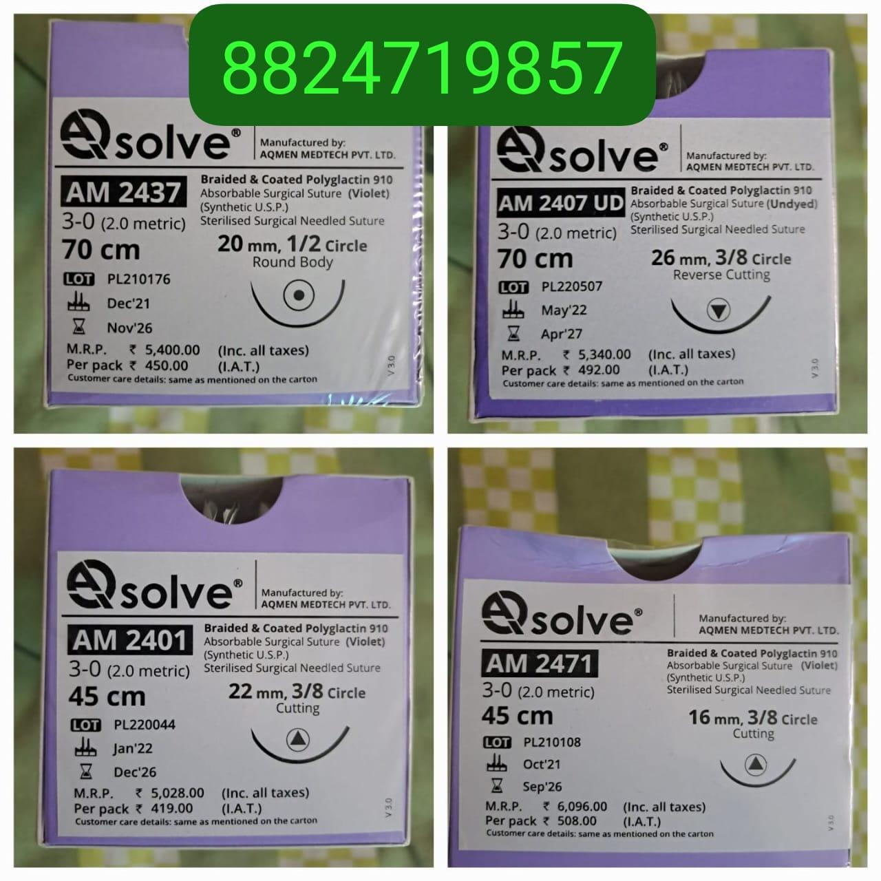 Vicryl and other sutures by Medicare International