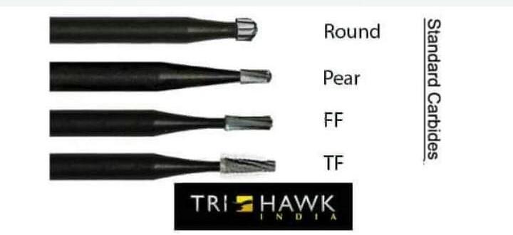 TRIHAWK – Standard Carbide burs