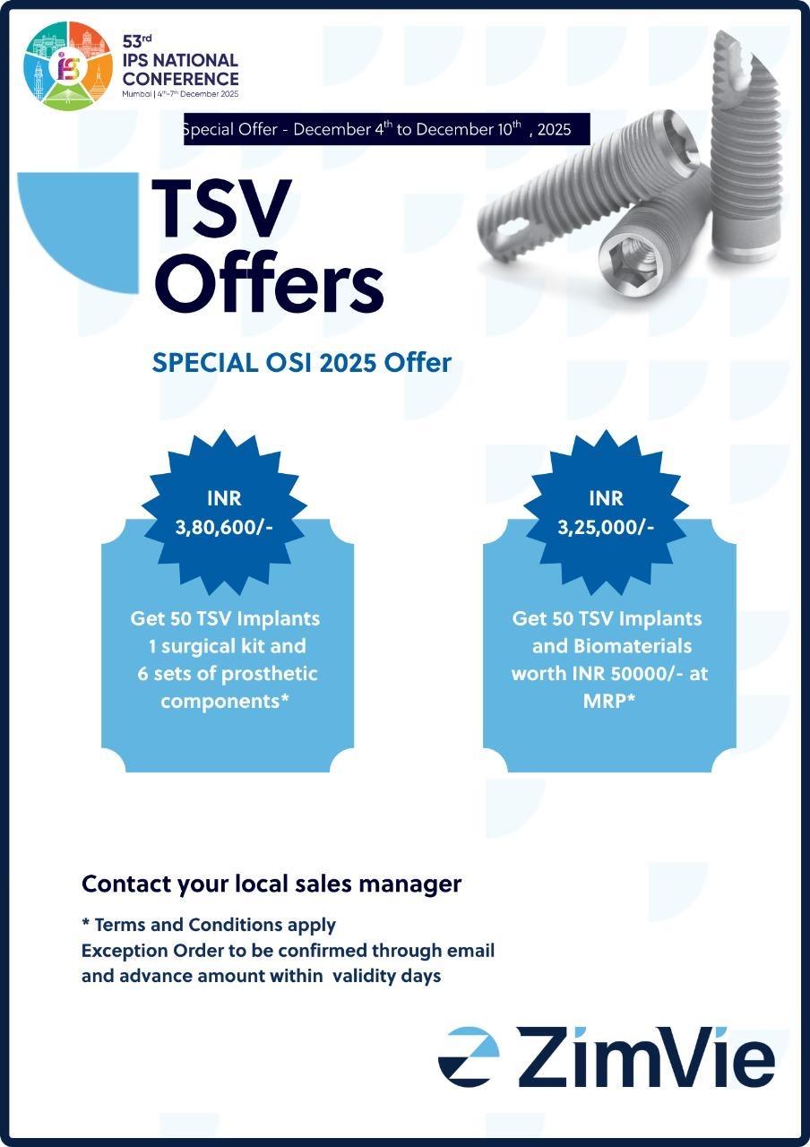 TSV offers from ZIMVIE